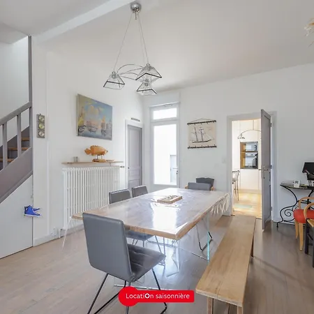 Ferienhaus Maison Charme 120m², Proche Plage, 6/8 Pers, Jardin Clos, Wifi, Equipements Bebe - Fr-1-535-19
